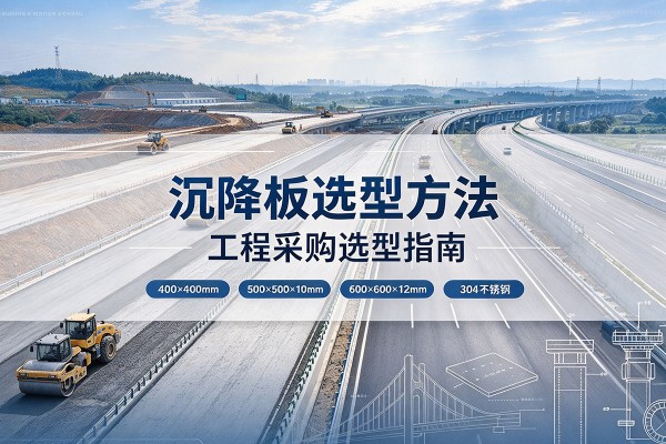 容城沉降板选择方法