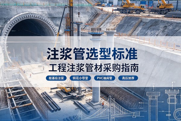 容城注浆管选型标准