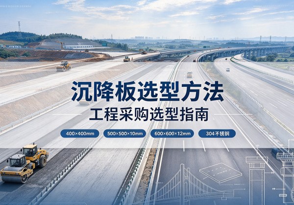 容城沉降板选择方法